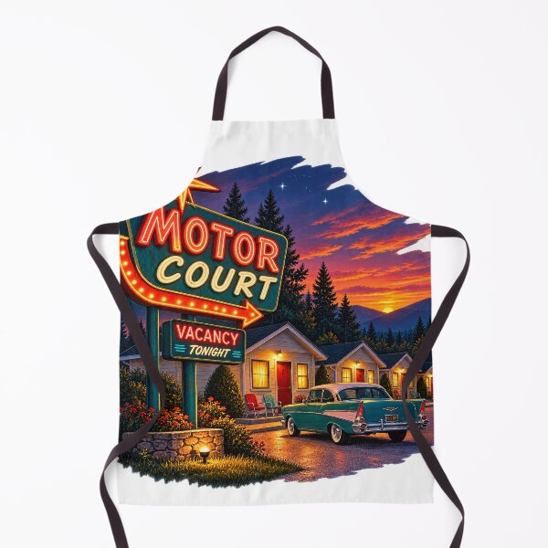 Item preview, Motor Court – Vacancy Tonight designed and sold by Past in Threads.