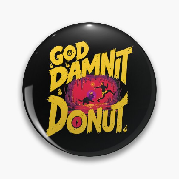 Item preview, GOD DAMN IT DONUT Cave  designed and sold by SilentCosmos.