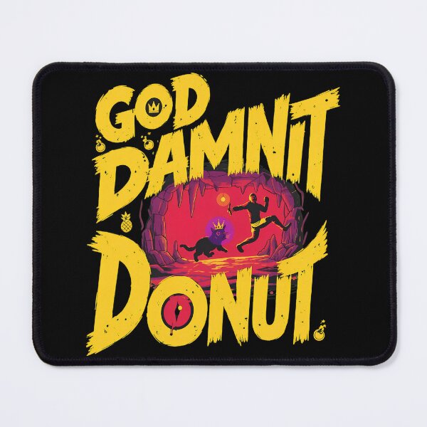Item preview, GOD DAMN IT DONUT Cave  designed and sold by SilentCosmos.