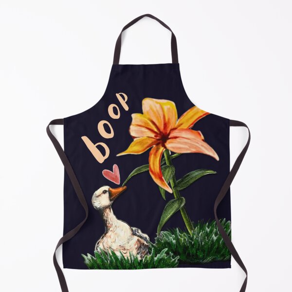 Item preview, Boop! Goose in Bloom designed and sold by ArtistsAtticWI.