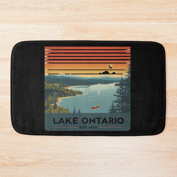 Item preview, Lake Ontario EST 1656 Retro Stripe for Men Women designed and sold by ELK20.