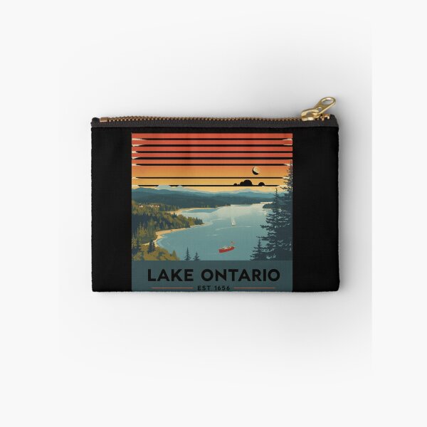 Item preview, Lake Ontario EST 1656 Retro Stripe for Men Women designed and sold by ELK20.