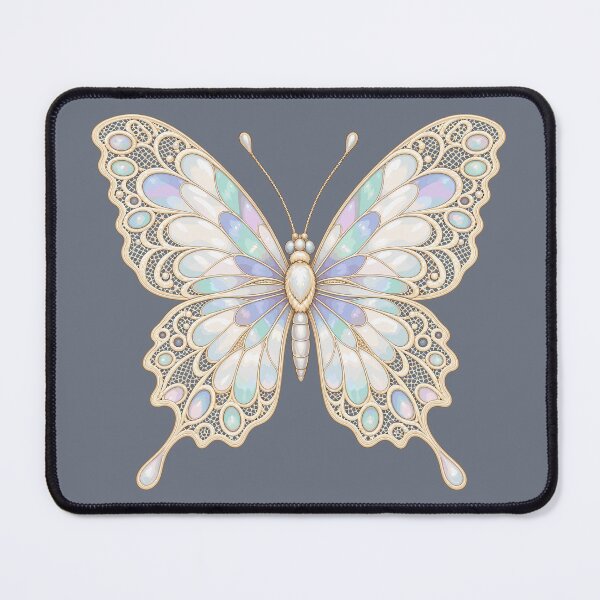Item preview, Laced mother-of-pearl butterfly designed and sold by etherElric.