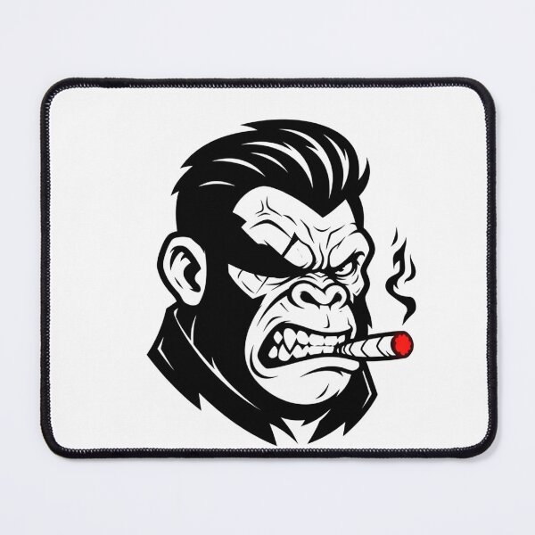 Item preview, FuriousPompCigarGorilla designed and sold by funspms.