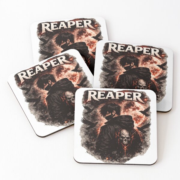 Item preview, Dark Reaper Anime Skull Raven  designed and sold by hleichMehlani.