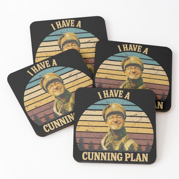 Item preview, I Have A Cunning Plan Retro Sunset Character designed and sold by SilentCosmos.