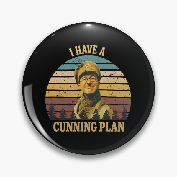 Item preview, I Have A Cunning Plan Retro Sunset Character designed and sold by SilentCosmos.