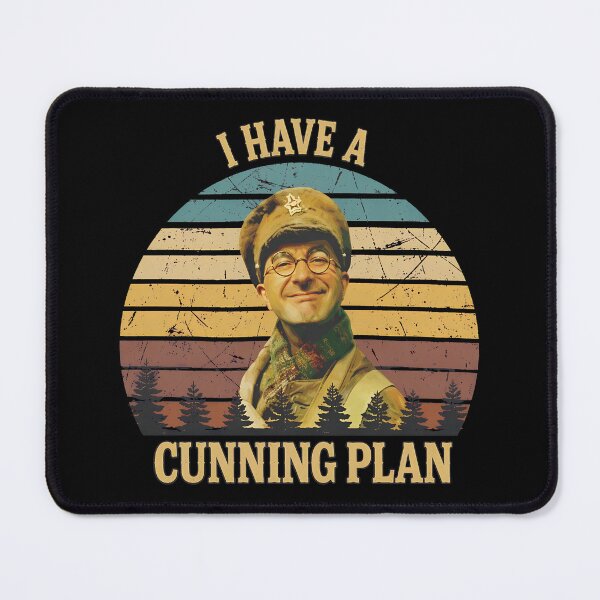Item preview, I Have A Cunning Plan Retro Sunset Character designed and sold by SilentCosmos.