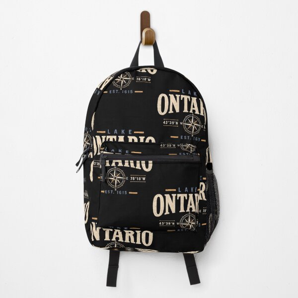 Item preview, Lake Ontario Est. 1615 Vintage Great Lakes Compass designed and sold by ostenlee.