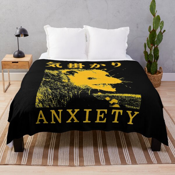 Item preview, Possum Anxiety Japanese Kanji  designed and sold by SilentCosmos.