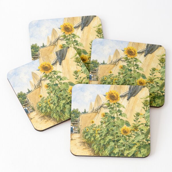 Item preview, Sunflowers in the desert designed and sold by Carol-arts-.