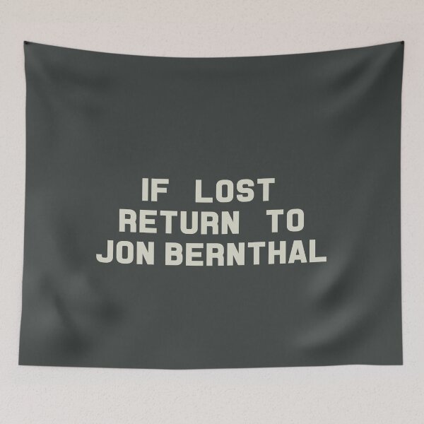 Item preview, If Lost Return to Jon Bernthal Tee designed and sold by 2000sbabyangel.
