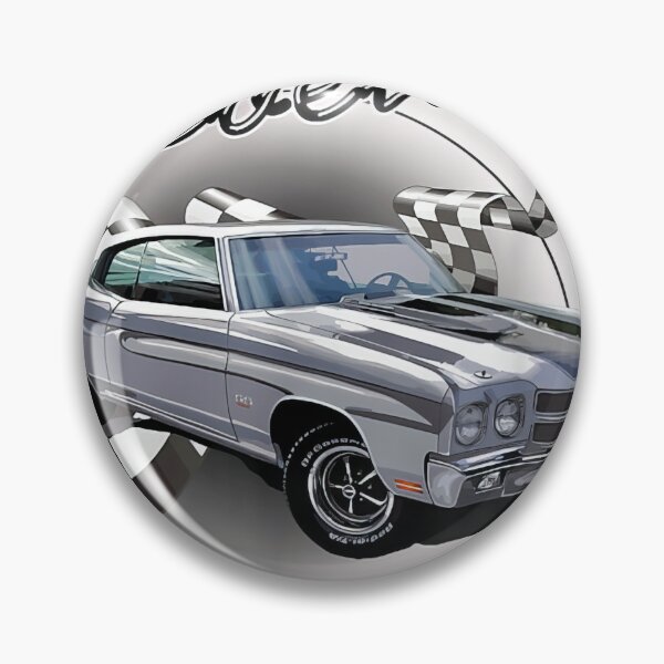 Item preview, 1970 70 Chevelle Ss Cortez Silver Trending Chevys Muscle Car    designed and sold by miwikiw.