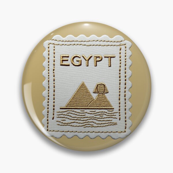 Item preview, Egypt Travel Patch Pyramids and Sphinx Embroidered designed and sold by tiigerdad.