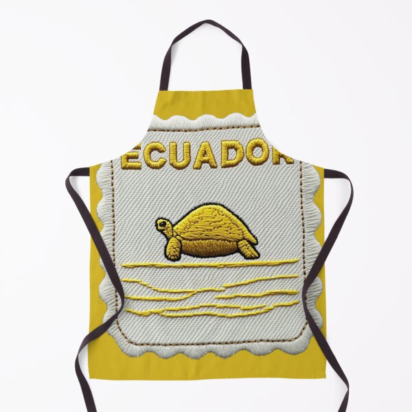 Item preview, Ecuador Travel Patch Galapagos Tortoise designed and sold by tiigerdad.
