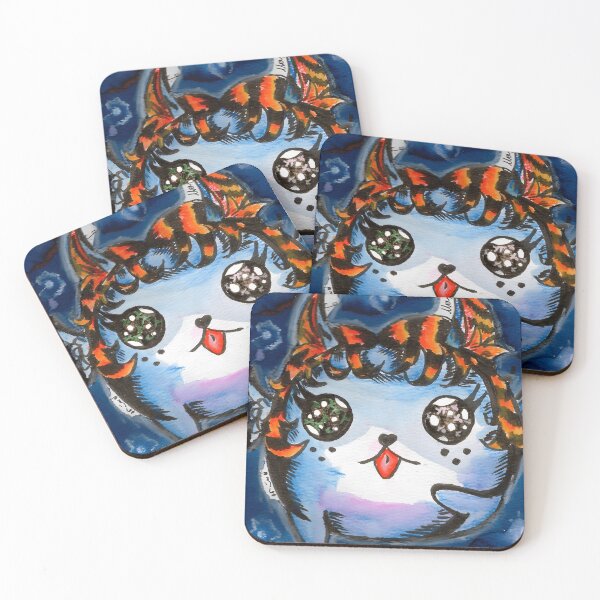 Item preview, Cute Whimsical Fantasy Cat Lover designed and sold by NinianNorris.