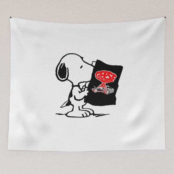 Item preview, Snoopy Reading Newspaper gesser designed and sold by midastouchedme.