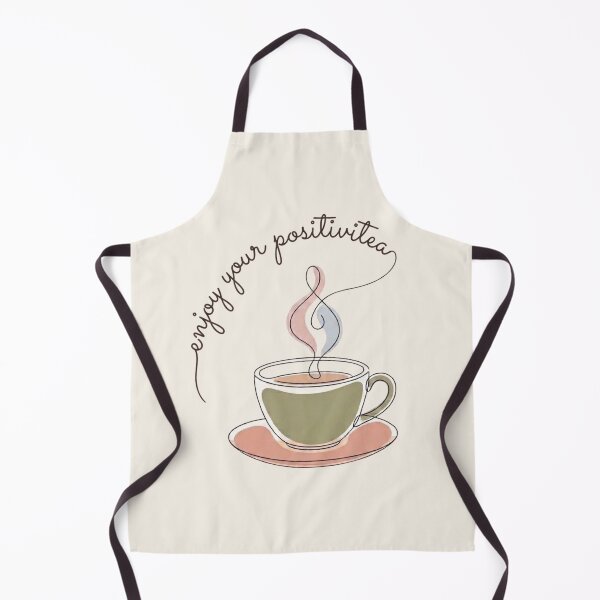 Item preview, Enjoy Your PositiviTEA Cute Tea Cup Positive Vibes designed and sold by Eathusiast.