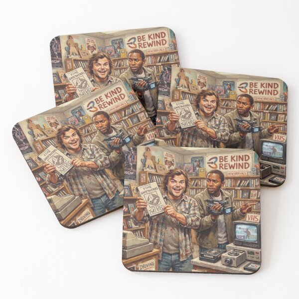 Item preview, Be Kind Rewind Fine Art Tribute designed and sold by Art's Diner.
