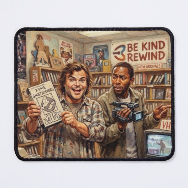 Item preview, Be Kind Rewind Fine Art Tribute designed and sold by Art's Diner.