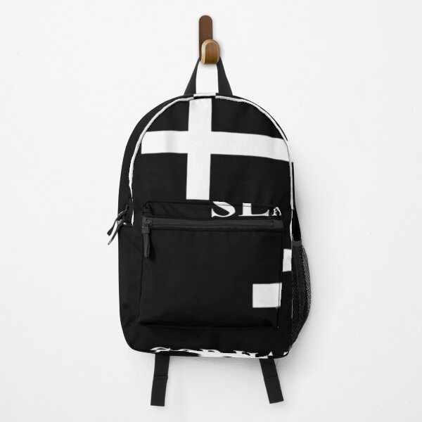 Item preview, White Cross Symbol Black Background designed and sold by Sakan.