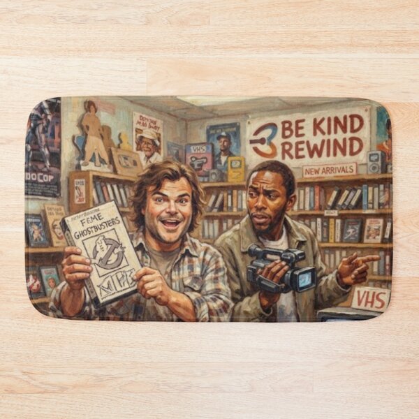 Item preview, Be Kind Rewind Fine Art Tribute designed and sold by Art's Diner.