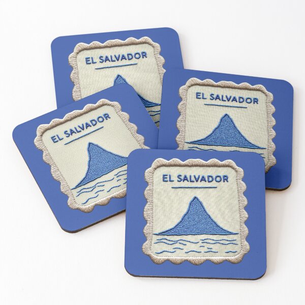 Item preview, El Salvador Travel Patch Volcano Embroidered designed and sold by tiigerdad.