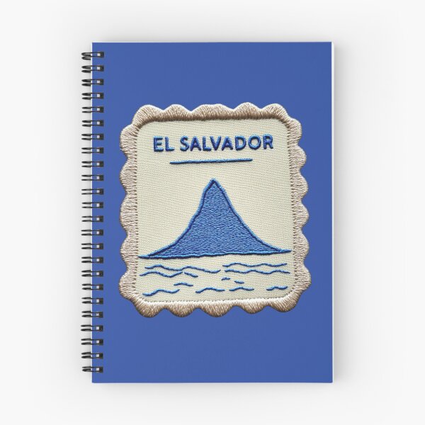 Item preview, El Salvador Travel Patch Volcano Embroidered designed and sold by tiigerdad.
