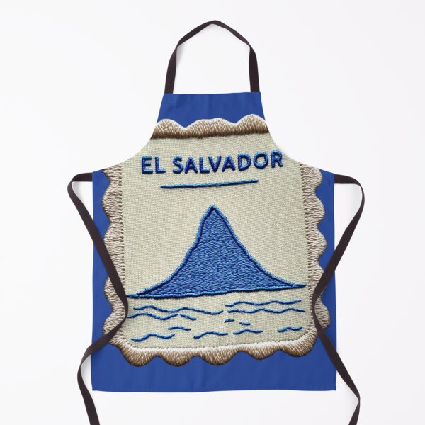 Item preview, Parche de viaje de El Salvador Volcán bordado designed and sold by tiigerdad.