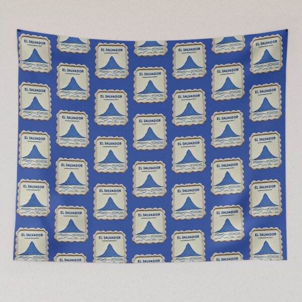Item preview, Parche de viaje de El Salvador Volcán bordado designed and sold by tiigerdad.