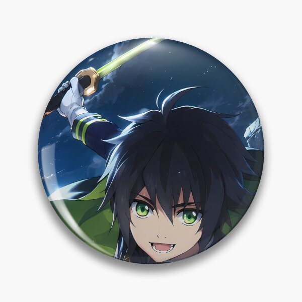 Artikelvorschau, Hyakuya Yuuichirou Seraph Of The End Mondschein-Action entworfen und verkauft von SolenneAzur.