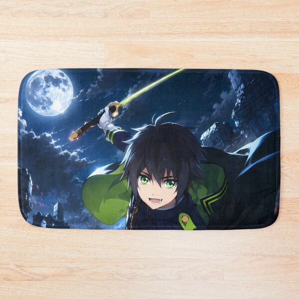 Item preview, Hyakuya Yuuichirou Seraph Of The End Moonlit Action designed and sold by SolenneAzur.