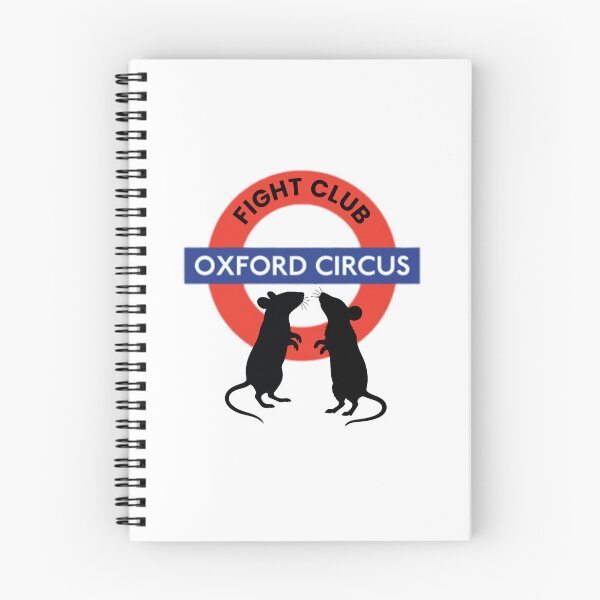 Item preview, Oxford Circus Fighting Mice London Underground Boxing Fight Club designed and sold by seekingclarity.