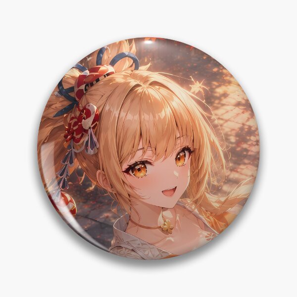 Item preview, Yoimiya Genshin Impact Autumn Maple Invitation designed and sold by SolenneAzur.