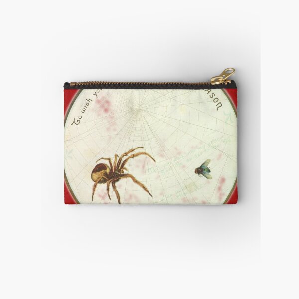 Item preview, Weird Victorian Christmas - Spider web seasons greetings  designed and sold by forgottenbeauty.