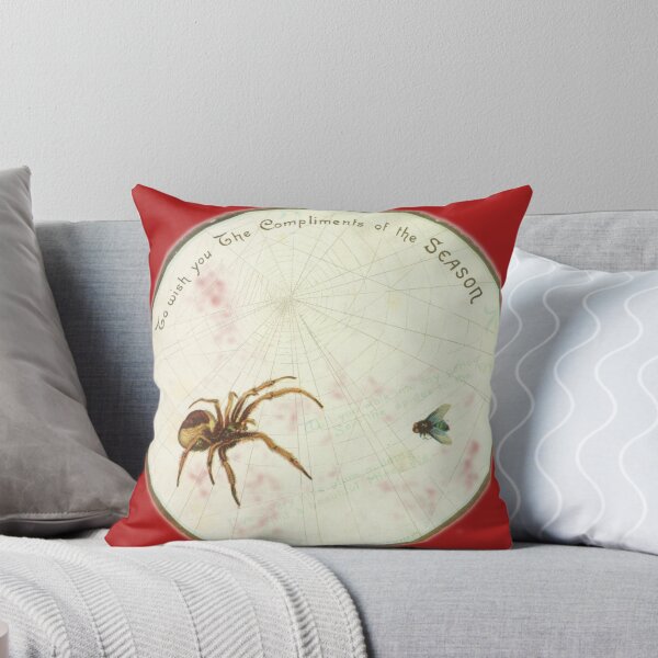 Item preview, Weird Victorian Christmas - Spider web seasons greetings  designed and sold by forgottenbeauty.