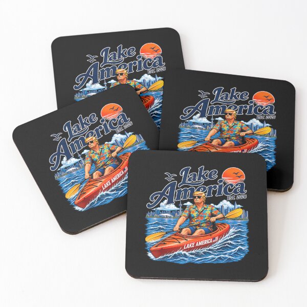 Item preview, Lake America Est. 2026 Trump Kayaking Great Lakes Boating Humor designed and sold by Glow-Paw-Studio.