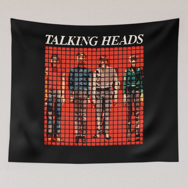 Item preview, Four Members Standing Behind Red Grid designed and sold by MarcoGrazie.