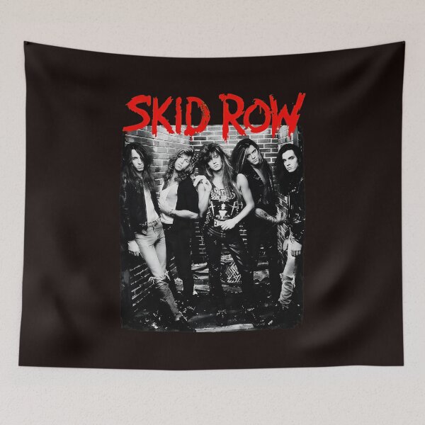 Item preview, Skid Row Band Vintage 80s Rock  designed and sold by findOutDraw.