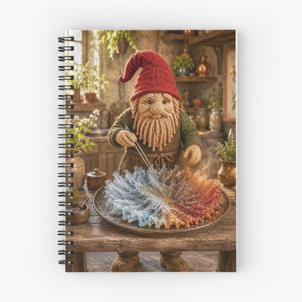 Item preview, Gnome Chef Creating a Colorful Dish designed and sold by JUTElCONIC.
