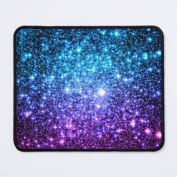 Item preview, Vibrant Turquoise Blue Purple & Hot Pink Cosmic Nebula Star Field  designed and sold by 2sweetsDesign.