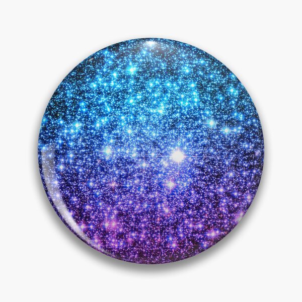 Item preview, Vibrant Turquoise Blue Purple & Hot Pink Cosmic Nebula Star Field  designed and sold by 2sweetsDesign.