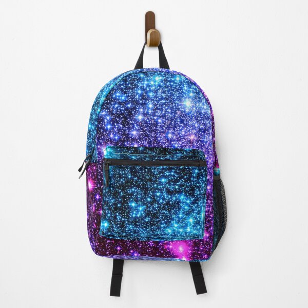 Item preview, Vibrant Turquoise Blue Purple & Hot Pink Cosmic Nebula Star Field designed and sold by 2sweetsDesign.