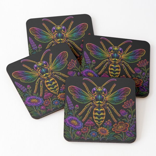 Item preview, Wildflower Wasp designed and sold by PurrfectWhisper.