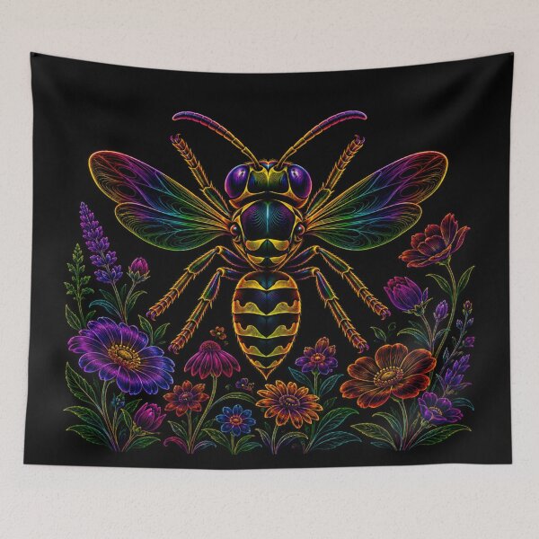 Item preview, Wildflower Wasp designed and sold by PurrfectWhisper.