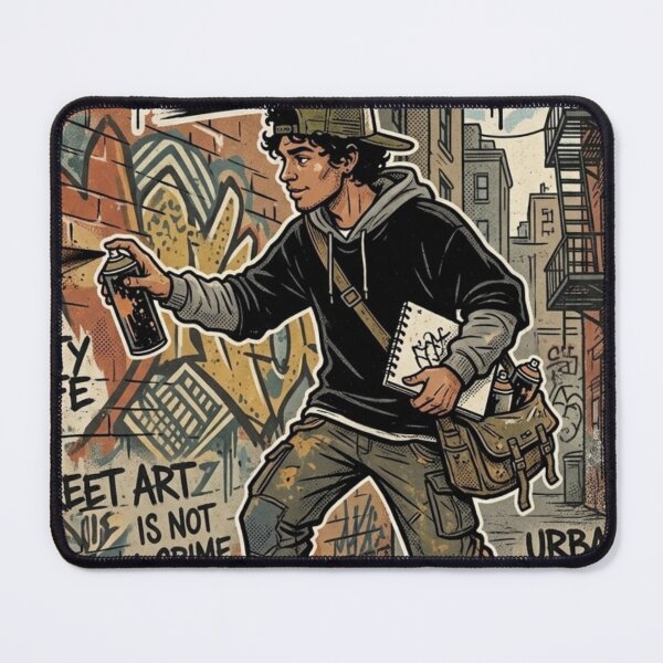 Item preview, Street Cult Urban Warriors - Graffiti Artist Comic Style designed and sold by rich-moda.