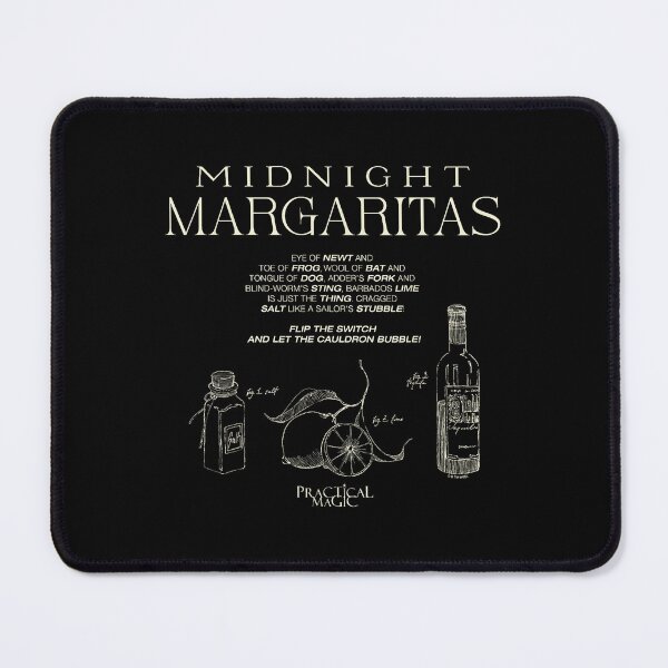 Item preview, Midnight Margaritas Practical Magic Recipe Ingredients Graphic designed and sold by Glow-Paw-Studio.