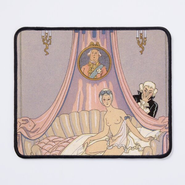 Item preview, Vintage Art Deco Wall Art, Le Matin by George Barbier, French Fashion Illustration designed and sold by RickE.