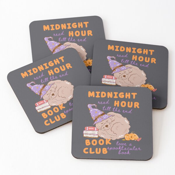 Item preview, Cute Dog Reading, Midnight Hour Book Club, Fall Bookish Halloween, Love Dogs and Books, One More Chapter designed and sold by Forevermore.