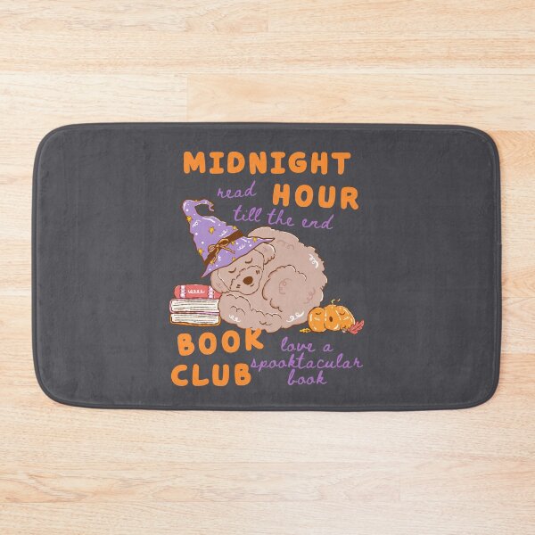 Item preview, Cute Dog Reading, Midnight Hour Book Club, Fall Bookish Halloween, Love Dogs and Books, One More Chapter designed and sold by Forevermore.